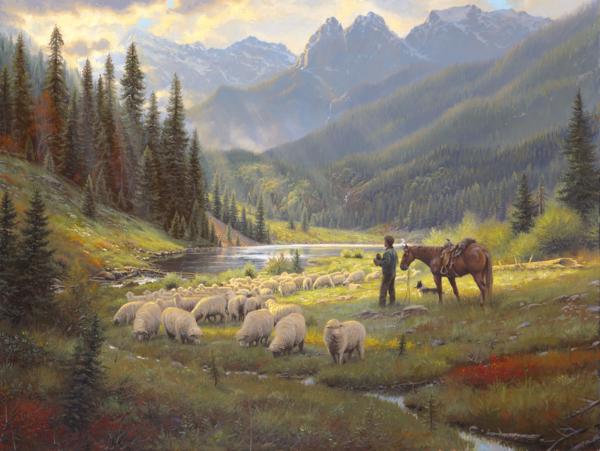 He Leadeth Me by Mark Keathley