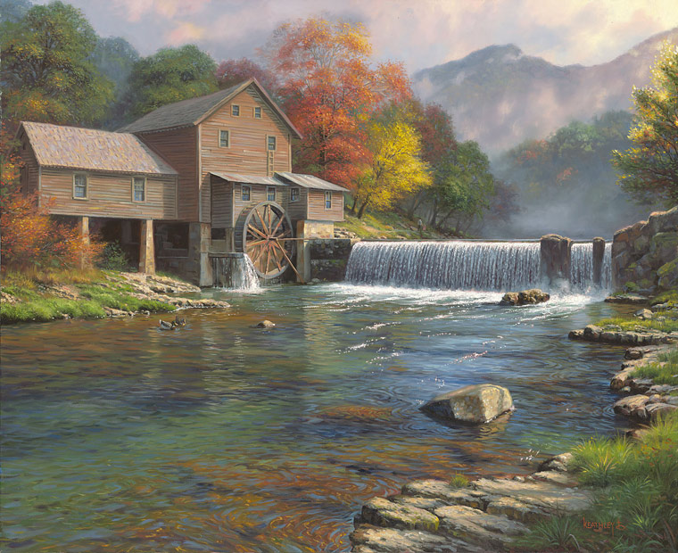 The Old Mill by Mark Keathley